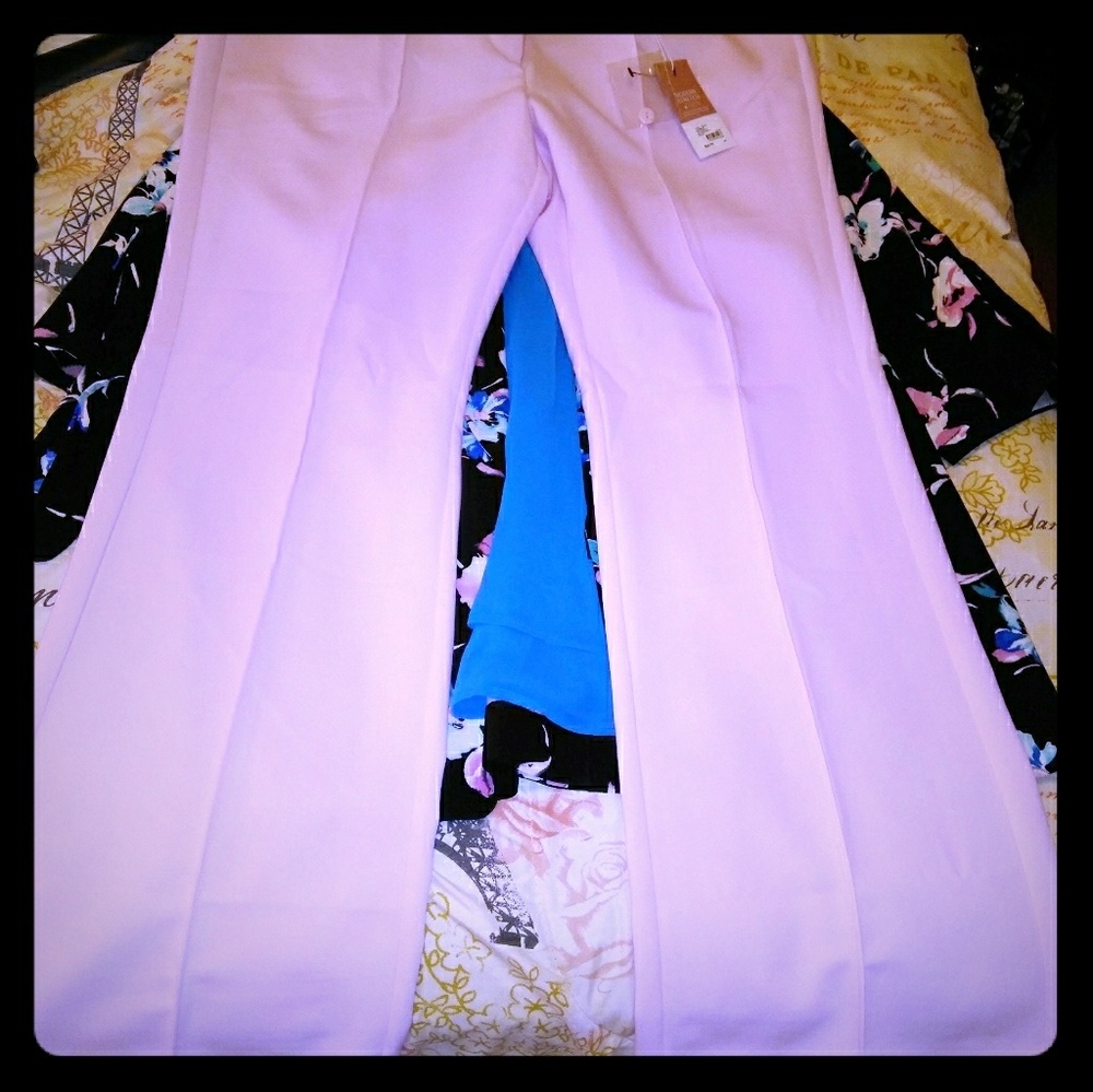 Flare-leg pants